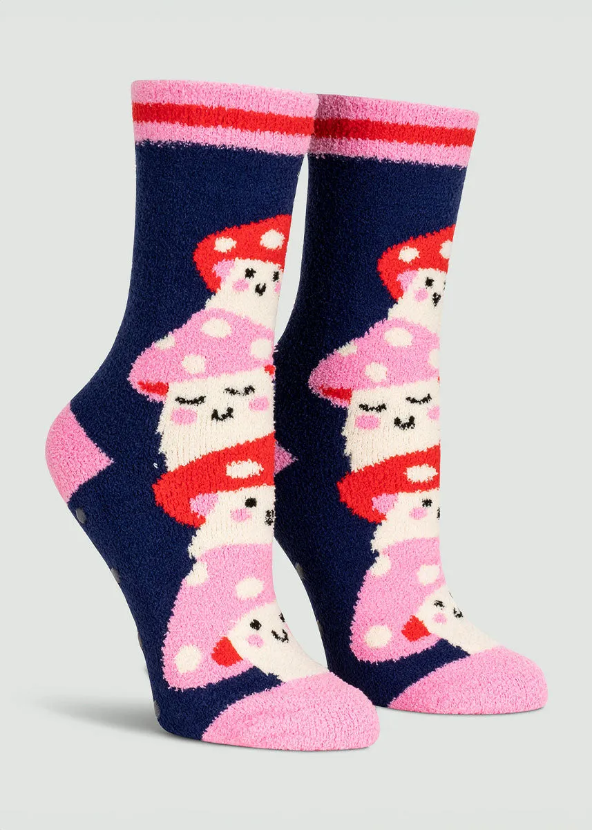 Magic Mushrooms Slipper Socks