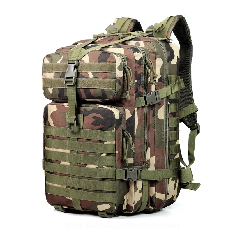 Maturelion Military Tactical Backpack Large Army 3 Day Assault Pack Molle Bag Rucksack