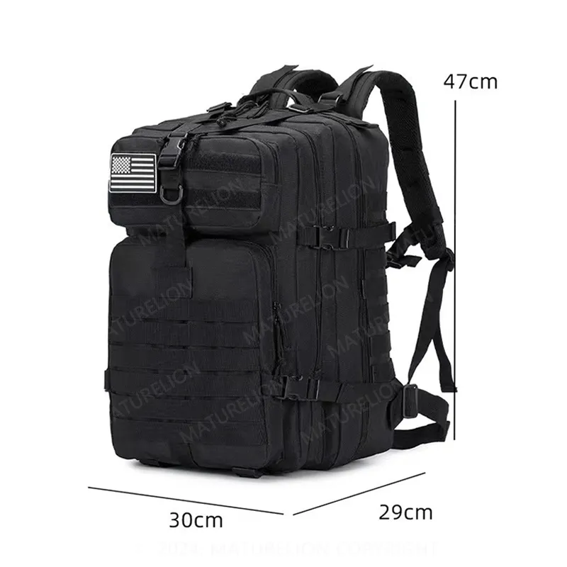 Maturelion Military Tactical Backpack Large Army 3 Day Assault Pack Molle Bag Rucksack