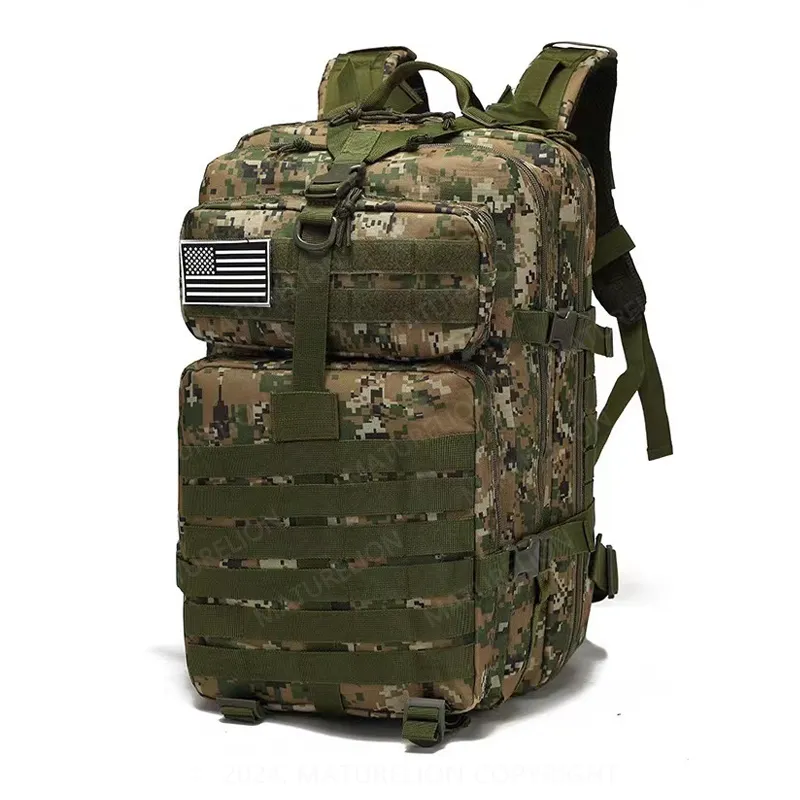 Maturelion Military Tactical Backpack Large Army 3 Day Assault Pack Molle Bag Rucksack