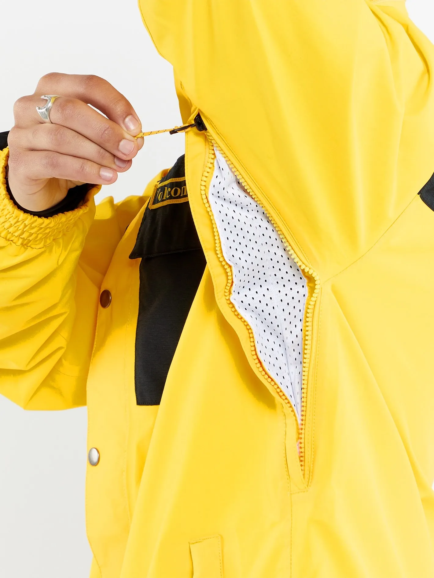 Mens Longo Gore-Tex Jacket - Bright Yellow