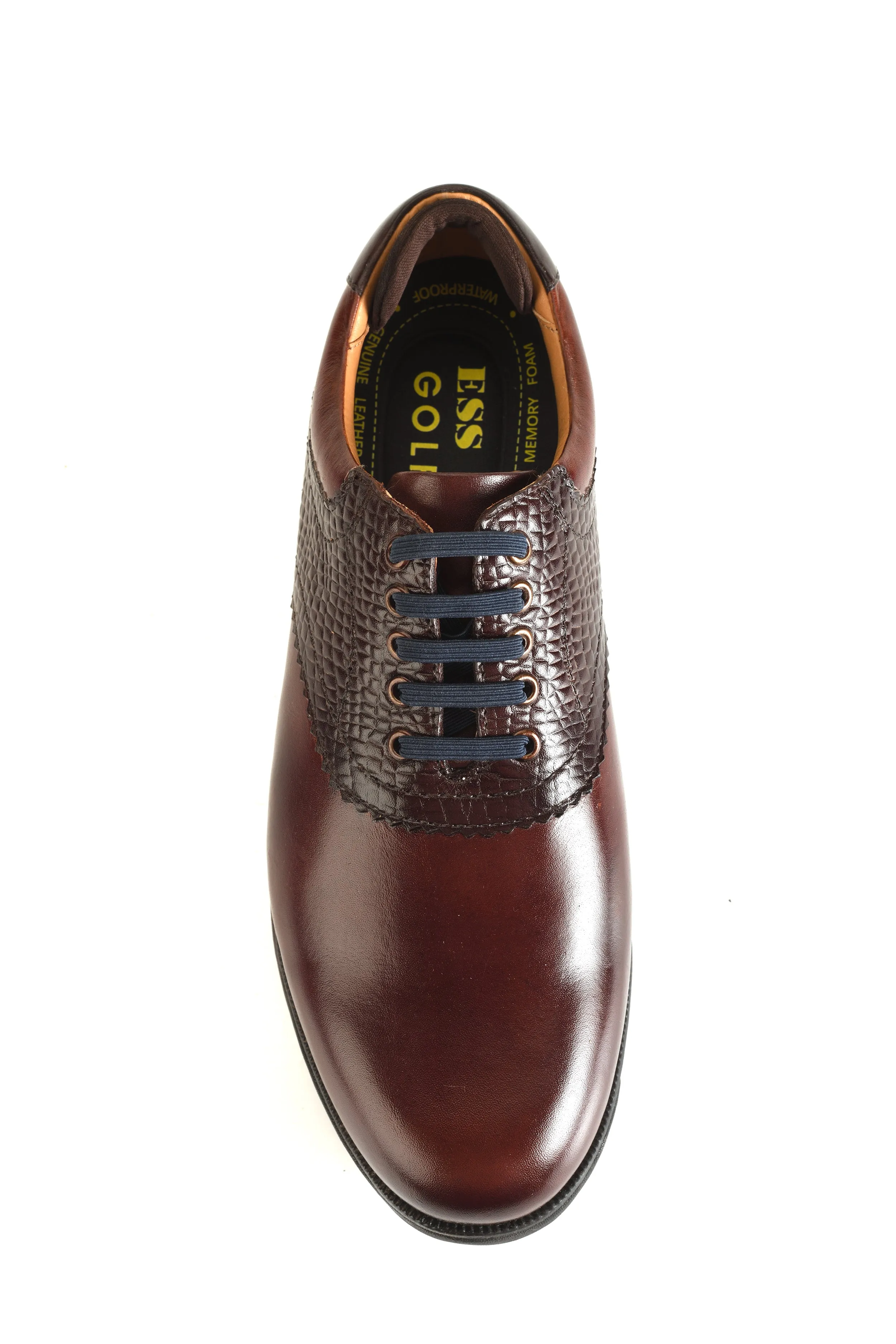 Notting Antique Tan-Brown Golf Shoes