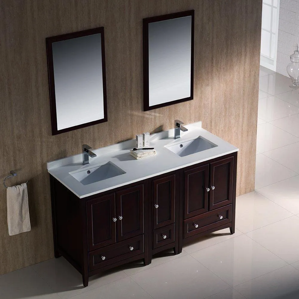 Oxford 60 Double Sink Vanity