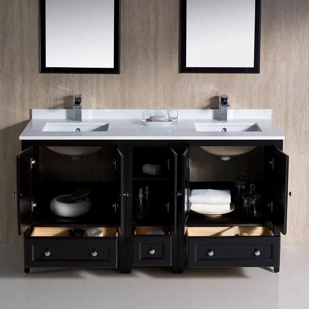 Oxford 60 Double Sink Vanity