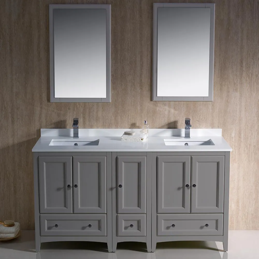 Oxford 60 Double Sink Vanity