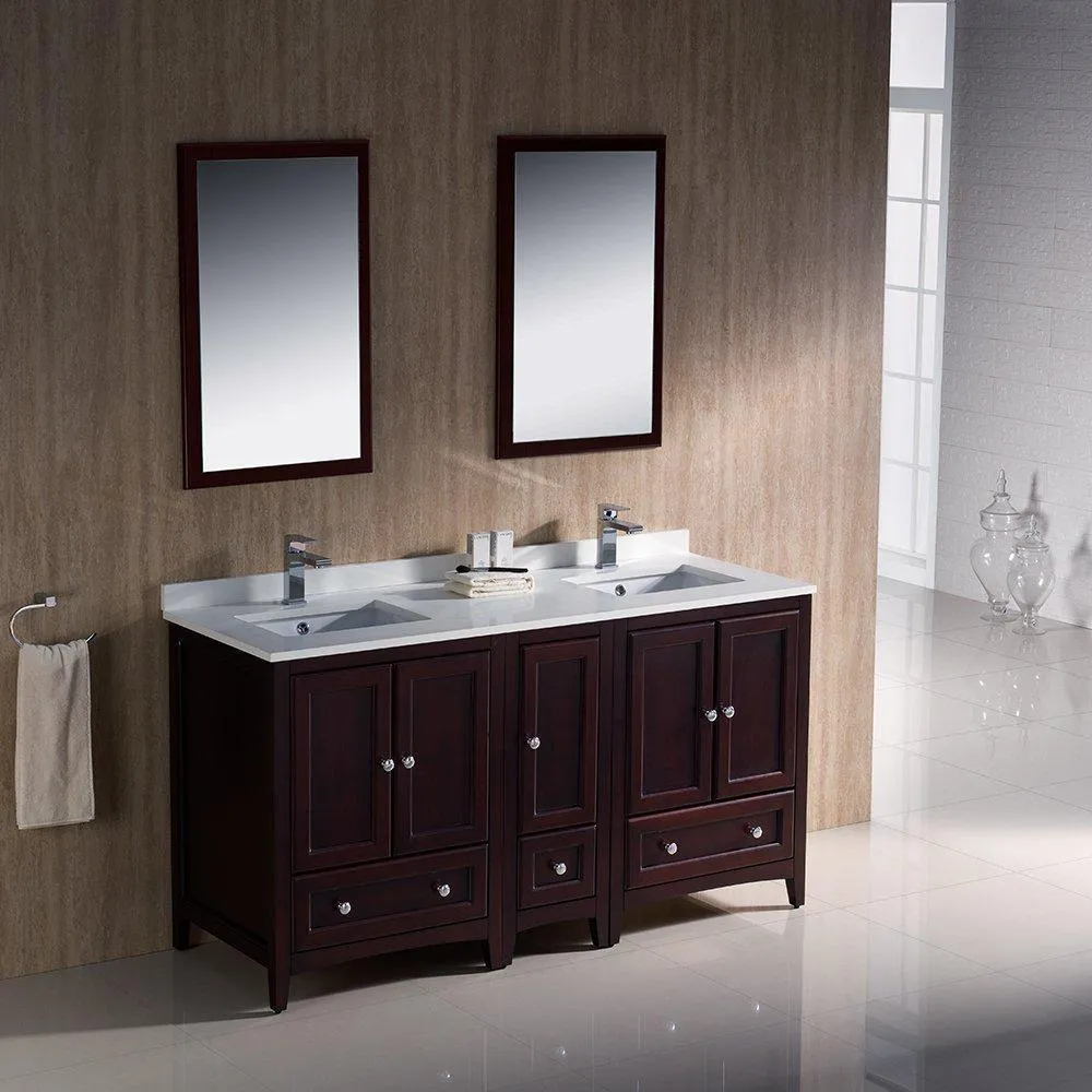 Oxford 60 Double Sink Vanity