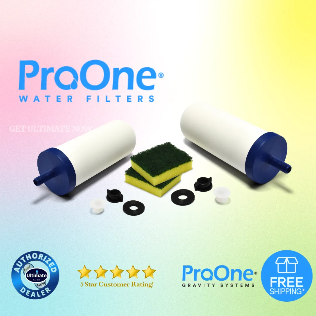 Proone Replacement Water Filters ( 5 inch G2.0 , 7 inch G2.0 , & 9 inch G2.0 )