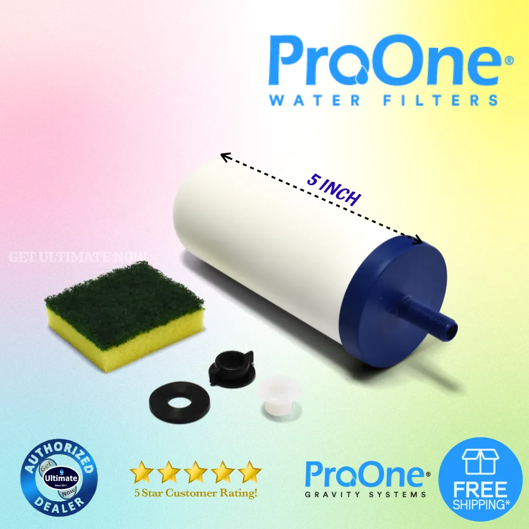 Proone Replacement Water Filters ( 5 inch G2.0 , 7 inch G2.0 , & 9 inch G2.0 )