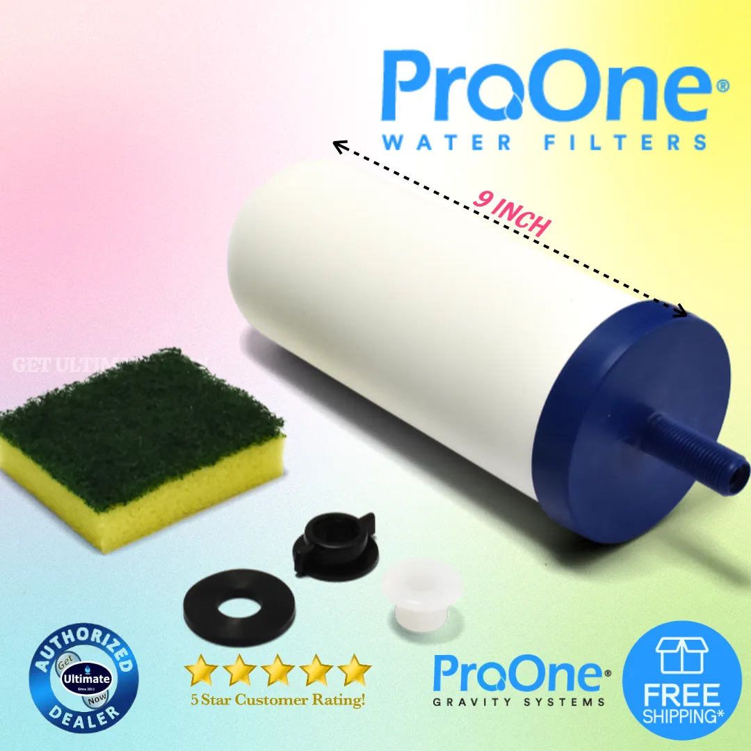 Proone Replacement Water Filters ( 5 inch G2.0 , 7 inch G2.0 , & 9 inch G2.0 )