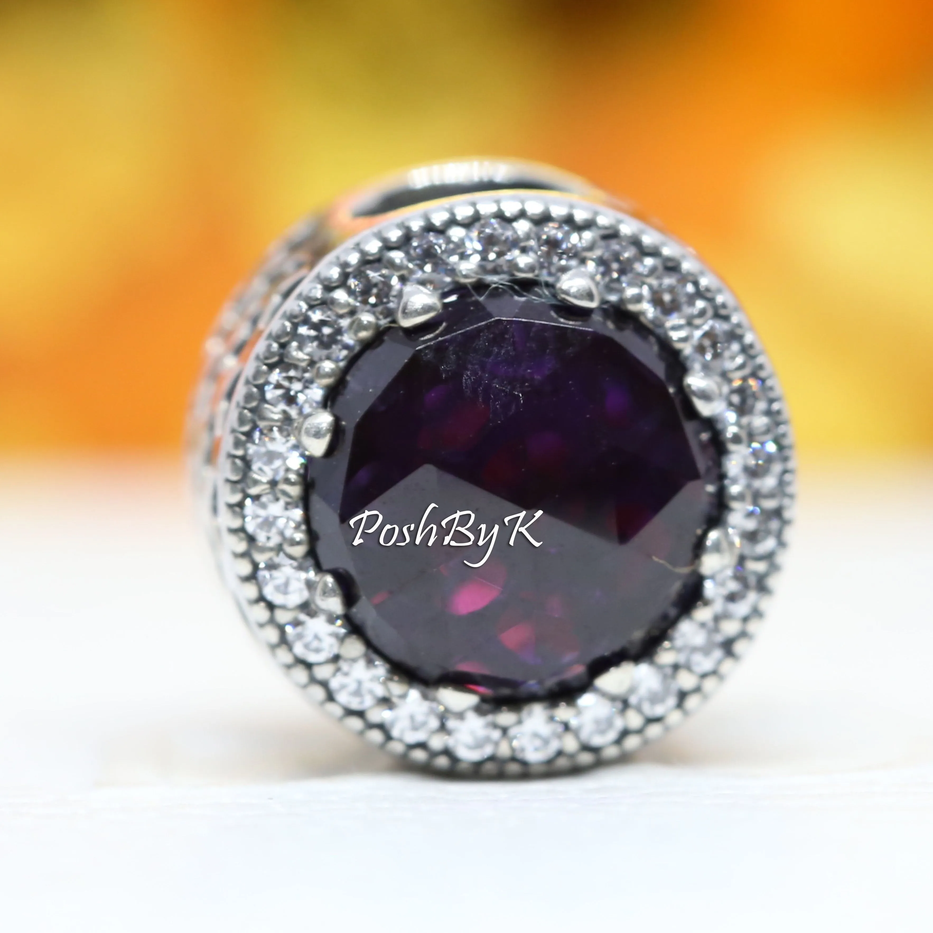 Radiant Hearts Royal Purple Charm 791725NRP