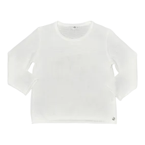 Sea Island Sweater- Wentworth White