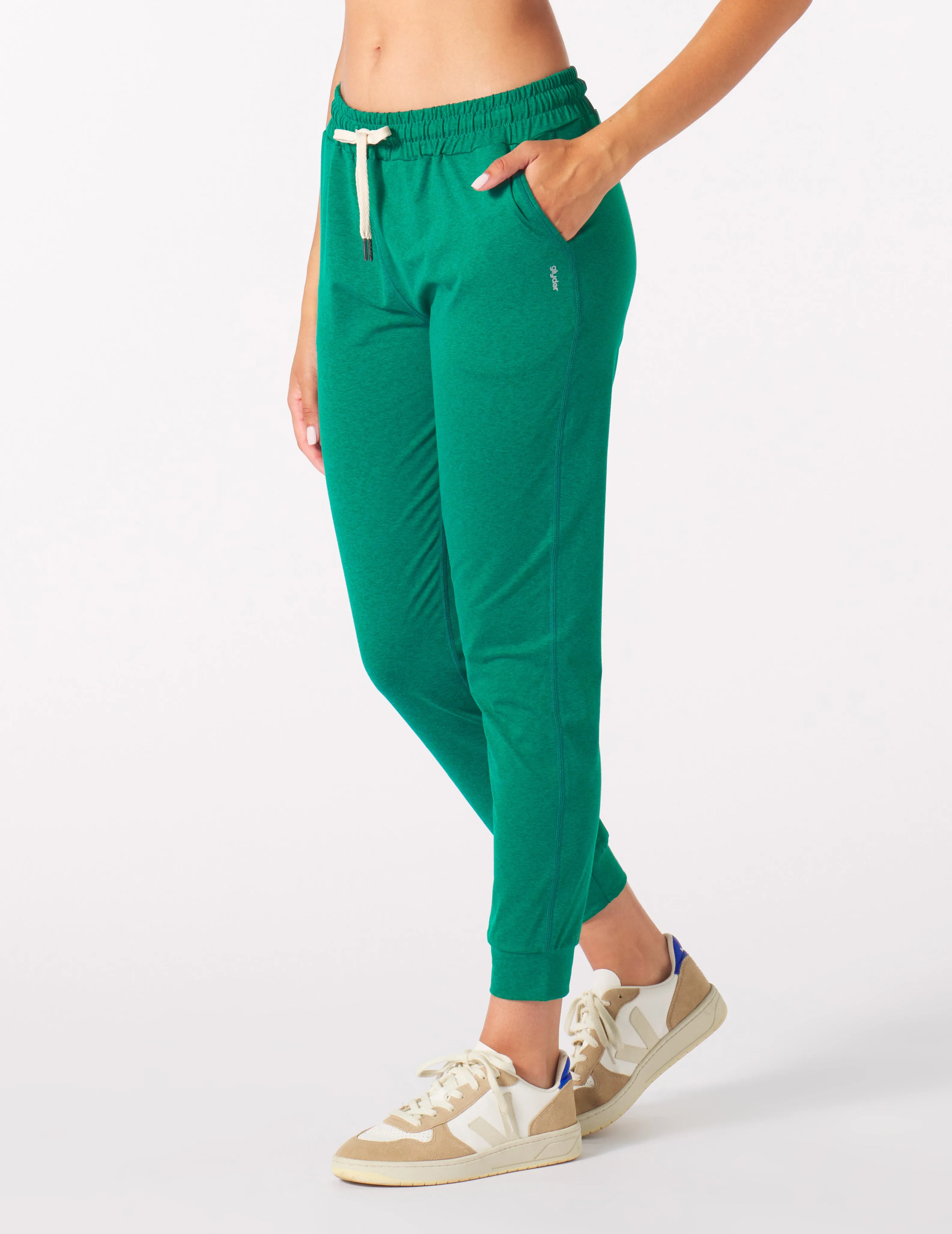 Serene Jogger: Emerald Marble