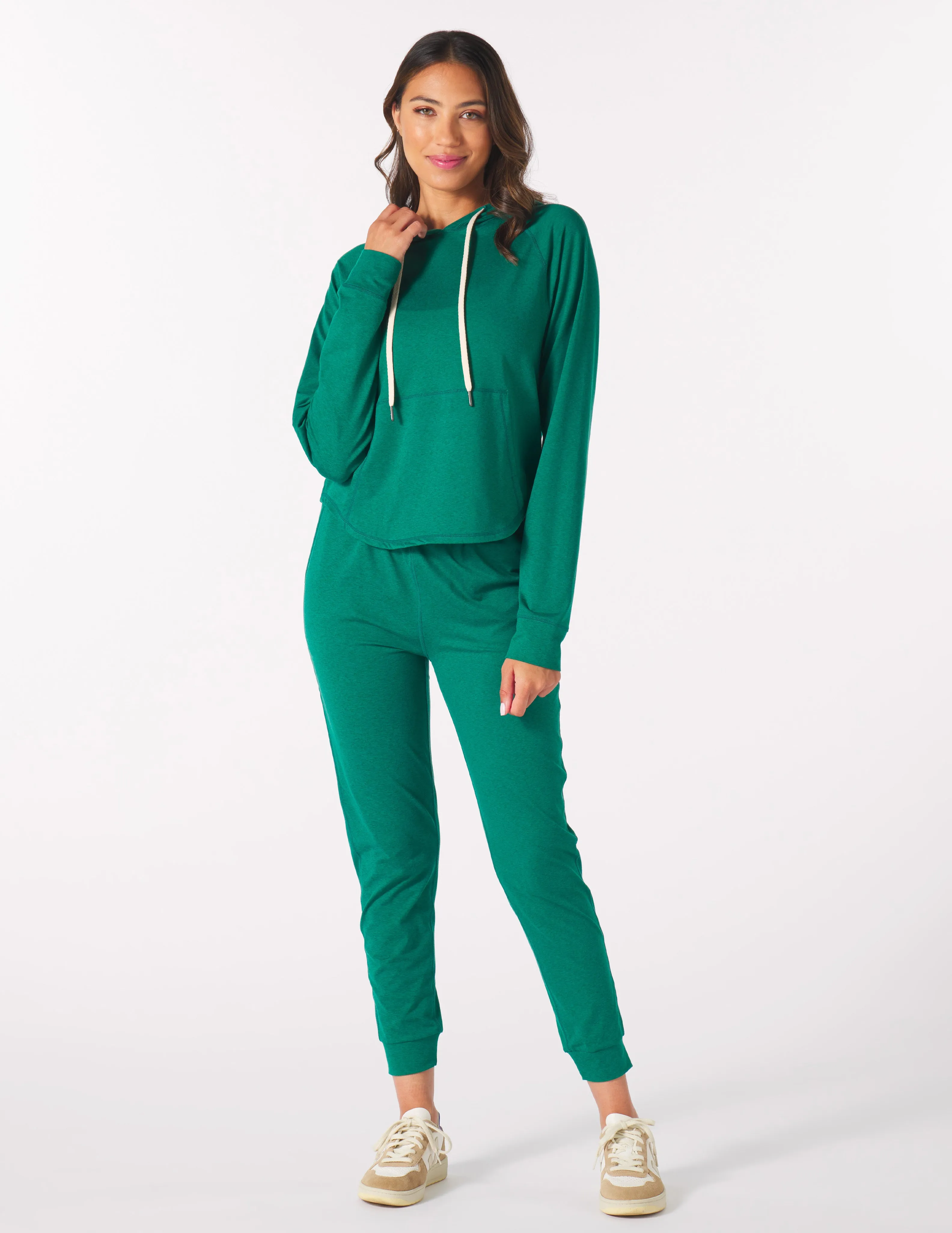 Serene Jogger: Emerald Marble