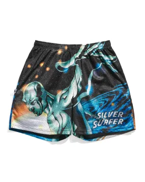 Silver Surfer Cosmic Retro Shorts