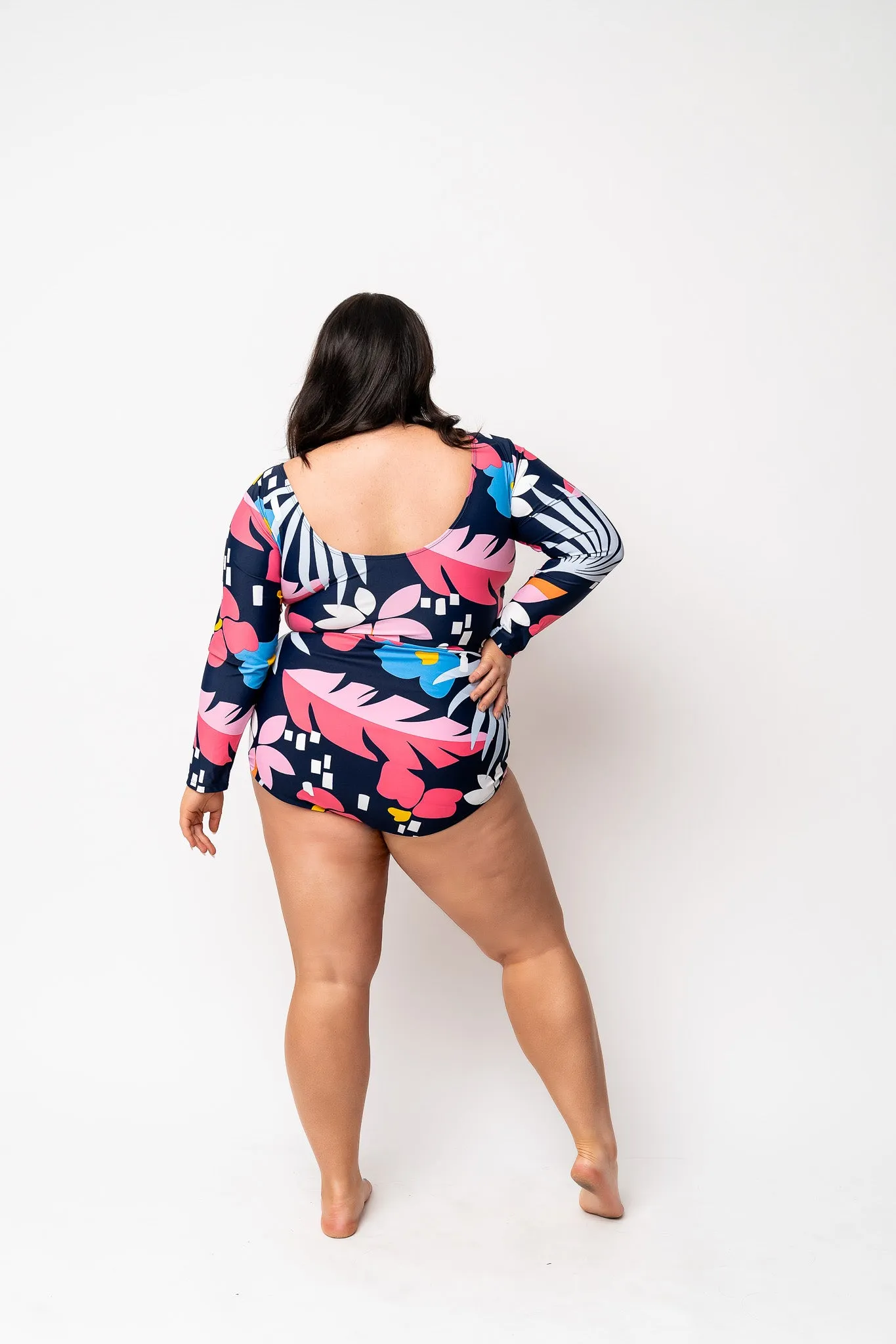 Surfer Top | Blue Wave Floral