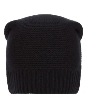 Unisex Beanie Cashmere Hat Black