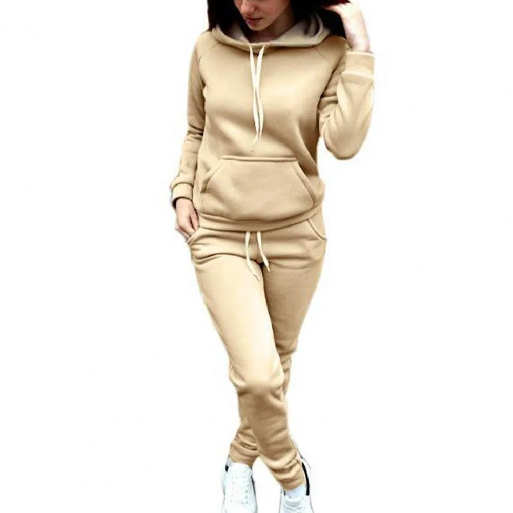 Women Pullovers Sports Tracksuit