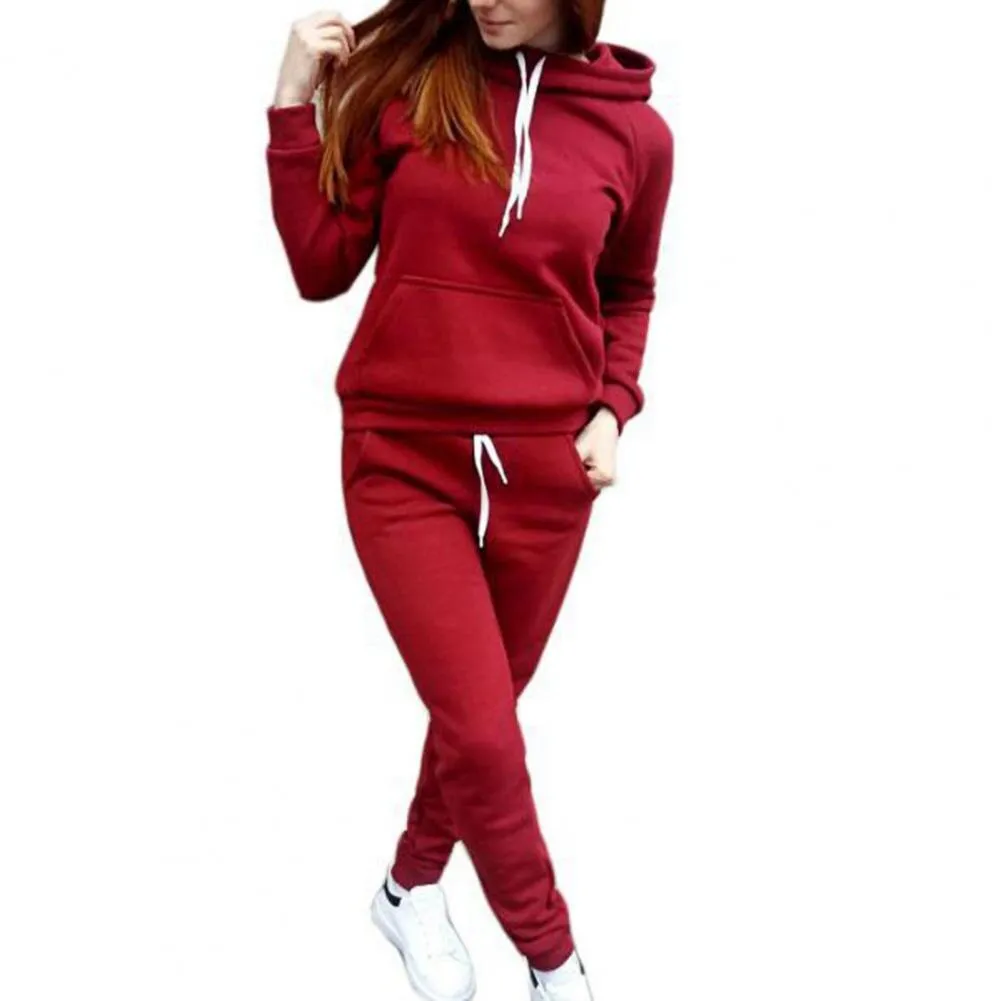 Women Pullovers Sports Tracksuit