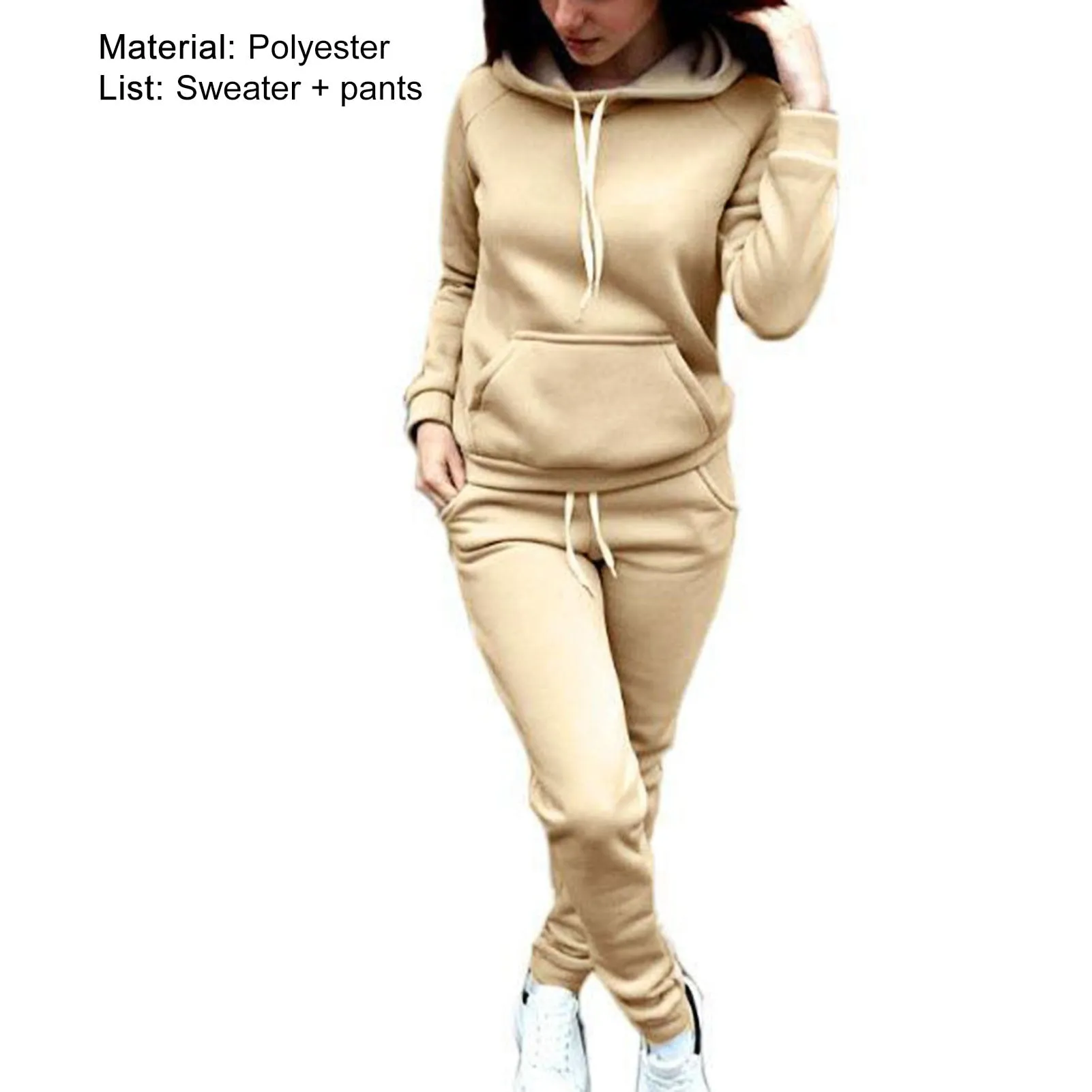 Women Pullovers Sports Tracksuit