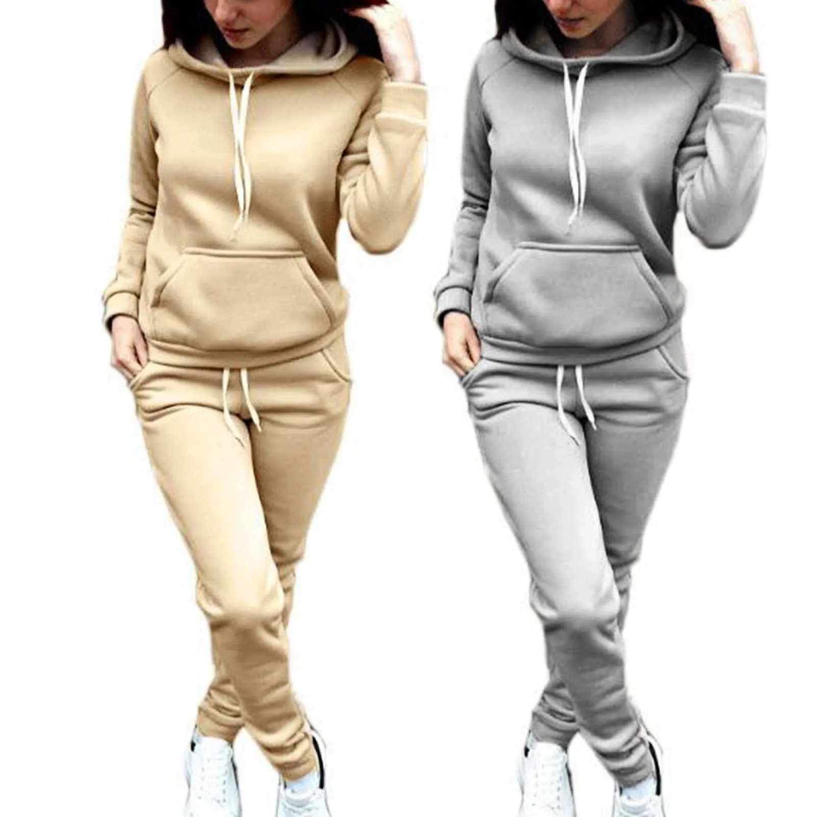 Women Pullovers Sports Tracksuit