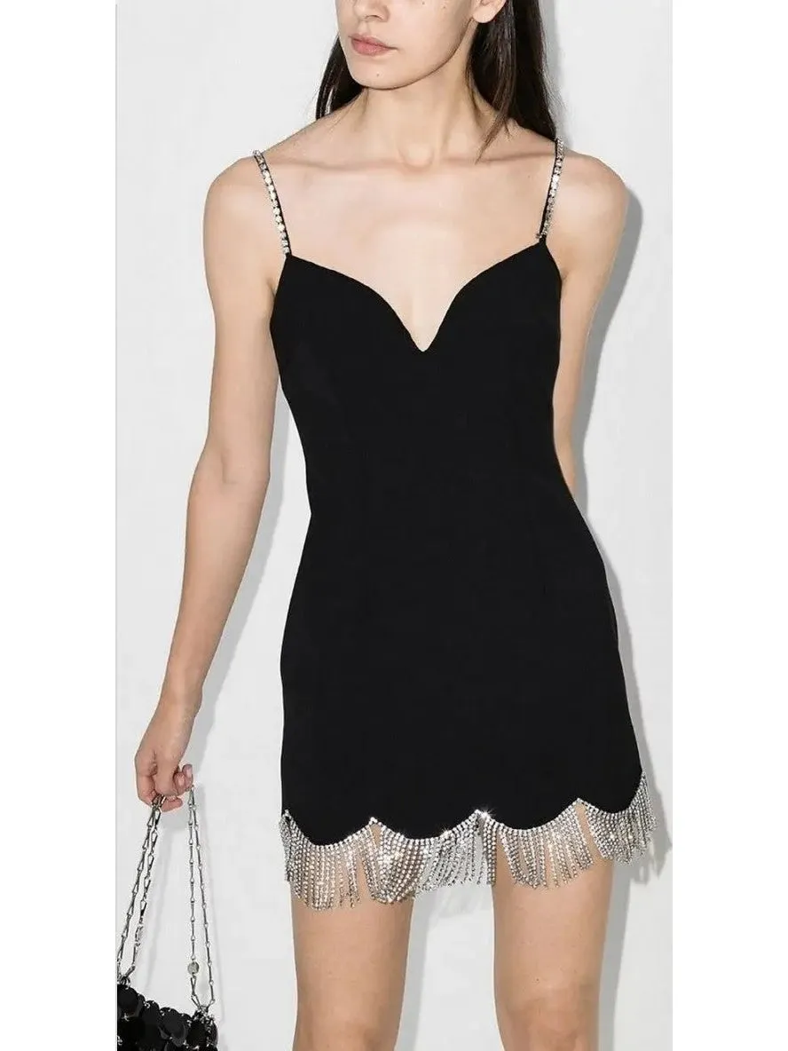 Women’s Crystal Embellished Mini Dress