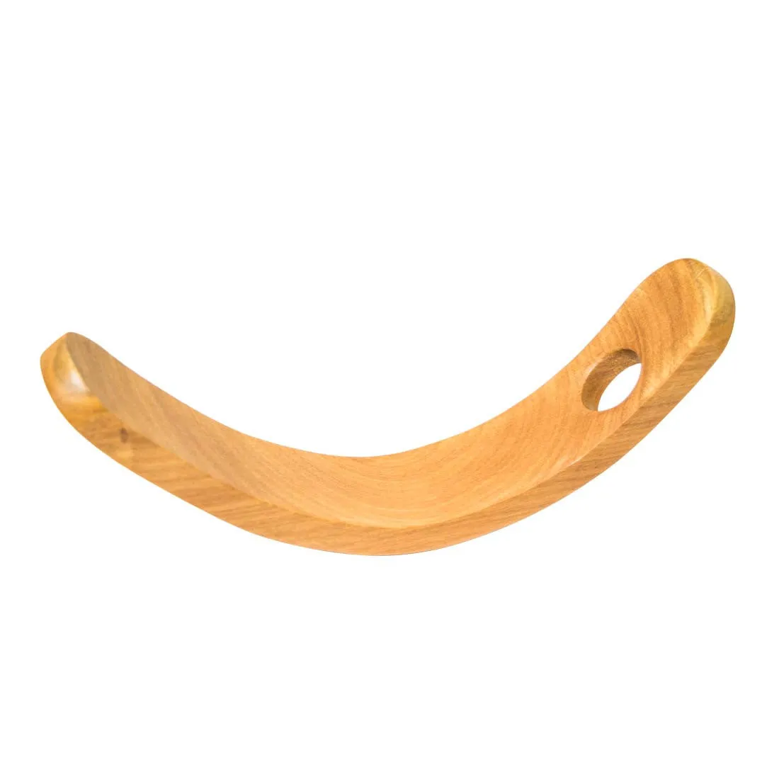 Wood Wine Holder Moon Shape